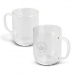 branded Florence Glass Mug 350ml, from our range of promotional Coffee Mugs