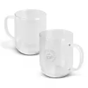 branded Florence Glass Mug 350ml, from our range of promotional Coffee Mugs