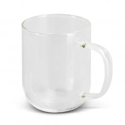 branded Florence Glass Mug 350ml, from our range of promotional Coffee Mugs