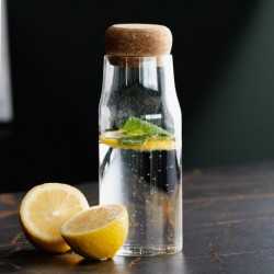branded Keepsake Onsen Bottle 500ml, from our range of promotional Drink Bottles - Glass