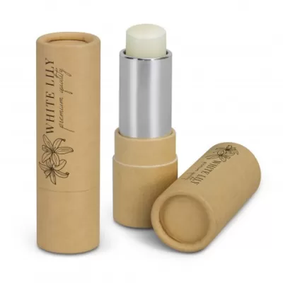 branded Kraft Lip Balm, from our range of promotional Sunscreen & Lip Balm