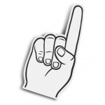 Executive Toys and Games  - Foam Supporters Hand