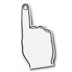 Executive Toys and Games  - Foam Supporters Hand