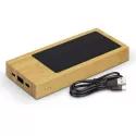 branded Bamboo Solar Power Bank AUS, from our range of promotional Power Banks