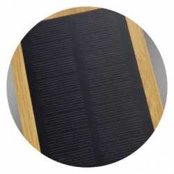 Power Banks - Bamboo Solar Power Bank AUS