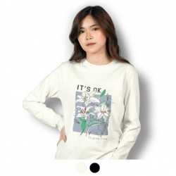 branded TRENDSWEAR Harlow Womens Long Sleeve Crew, from our range of promotional Ladies Promotional T Shirts