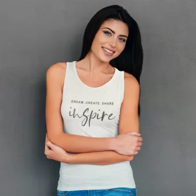 branded TRENDSWEAR Relay Womens Tank Top, from our range of promotional Ladies Promotional T Shirts