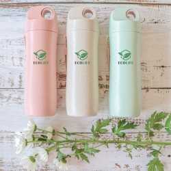 Drink Bottles - Plastic  - Grano 420ml Wheat Straw Water Bottle