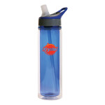 Drink Bottles - Plastic  - Lakeland 600ml Tritan Insulated Water Bottle