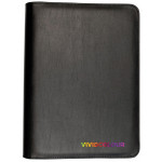 Non Leather Zip Compendiums  - Dallas Zippered 3 Ring Compendium