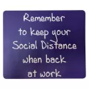 branded Deluxe Mouse Mat (230mm x 190mm), from our range of promotional Mouse Pads
