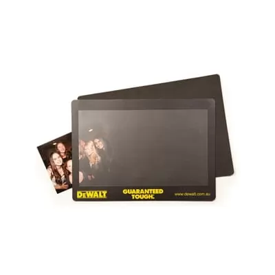 branded Framed Insert Counter Mat (420mm x 297mm x 1mm Natural Rubber), from our range of promotional Mouse Pads