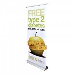 Flags and Banners - Deluxe 850mm Roll Up Banner