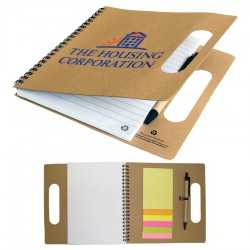 branded The Enviro Recycled Notebook, from our range of promotional Printed Post It Notes
