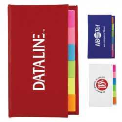 branded The Adhesive Note Marker Strip Book, from our range of promotional Printed Post It Notes