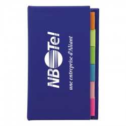 branded The Adhesive Note Marker Strip Book, from our range of promotional Printed Post It Notes