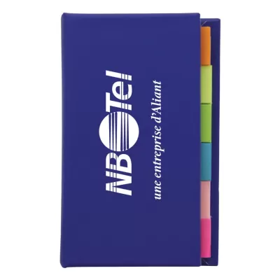 branded The Adhesive Note Marker Strip Book, from our range of promotional Printed Post It Notes