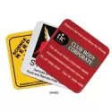 branded Square Fridge Magnet (50mm x 50mm - with rounded corners), from our range of promotional Fridge Magnets