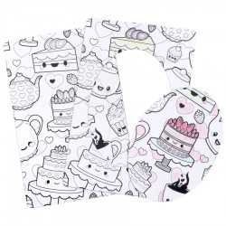 Fridge Magnets - Colour In 2 in 1 Magnetic Frame Colour Set