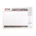branded A3 Note pad (25 leaves per pad), from our range of promotional Notepads
