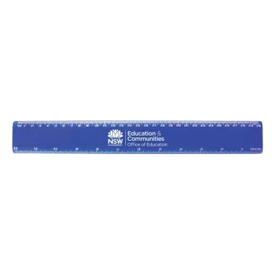 branded 30cm Plastic Ruler, from our range of promotional Rulers