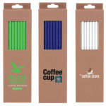 branded Mili Straws, from our range of promotional Cutlery and Straws