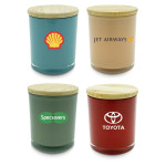 branded Relax candle coloured - Medium, from our range of promotional Candles