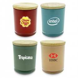 branded Relax candle coloured - Large, from our range of promotional Candles