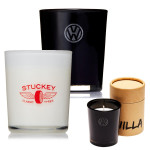 branded Candela Glass Candle, from our range of promotional Candles