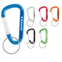 branded 60mm Carabiner, from our range of promotional Metal Keyrings
