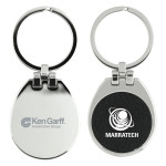 branded The Westfield Keychain, from our range of promotional Metal Keyrings