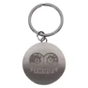 branded Axil Round Keychain, from our range of promotional Metal Keyrings