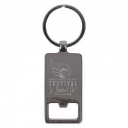 Metal Keyrings - Axil Rectangle Keychain