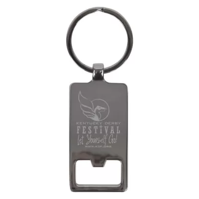 branded Axil Rectangle Keychain, from our range of promotional Metal Keyrings