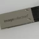 branded Hudson Leather Keychain, from our range of promotional Metal Keyrings