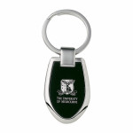 branded Le Mans Shield Keychain, from our range of promotional Metal Keyrings