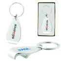 branded Apri Keychain, from our range of promotional Metal Keyrings