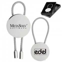 branded Circolo Keychain, from our range of promotional Metal Keyrings