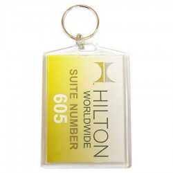 Printed Keyrings - Hotel Keychain