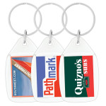 branded Tear Drop Acrylic Keychain, from our range of promotional Printed Keyrings