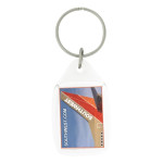 branded Tear Drop Acrylic Keychain, from our range of promotional Printed Keyrings