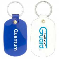 branded Oval Keychain, from our range of promotional Printed Keyrings