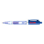 branded Plastic light Plastic Pen (Blue), from our range of promotional Light Up Pens
