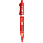 branded Plastic Light Plastic Pen (Red), from our range of promotional Light Up Pens