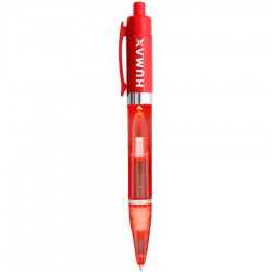 branded Plastic Light Plastic Pen (Red), from our range of promotional Light Up Pens