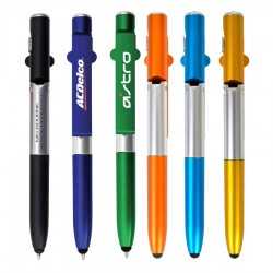 branded Courbe 4-in-1 Pen, from our range of promotional Light Up Pens