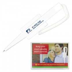 Plastic Promotional Pens - Counter Mat Plastic Pen