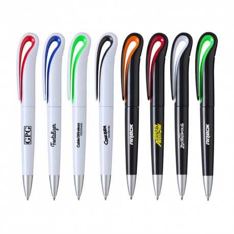 Plastic Promotional Pens  - Raven Plastic Pen