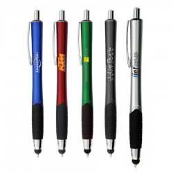 Plastic Promotional Pens - Seminole Stylus Plastic Pen