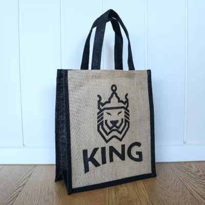 branded Jagg Jute Tote Bag, from our range of promotional Jute Shopping & Tote Bags